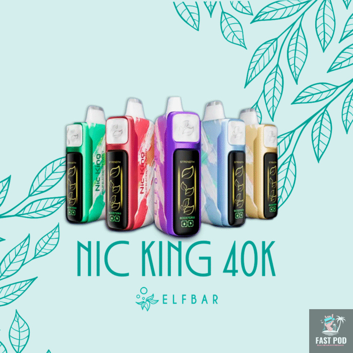 ELFBAR NIC KING 40k - 40000 Puffs -Pod Descartavel
