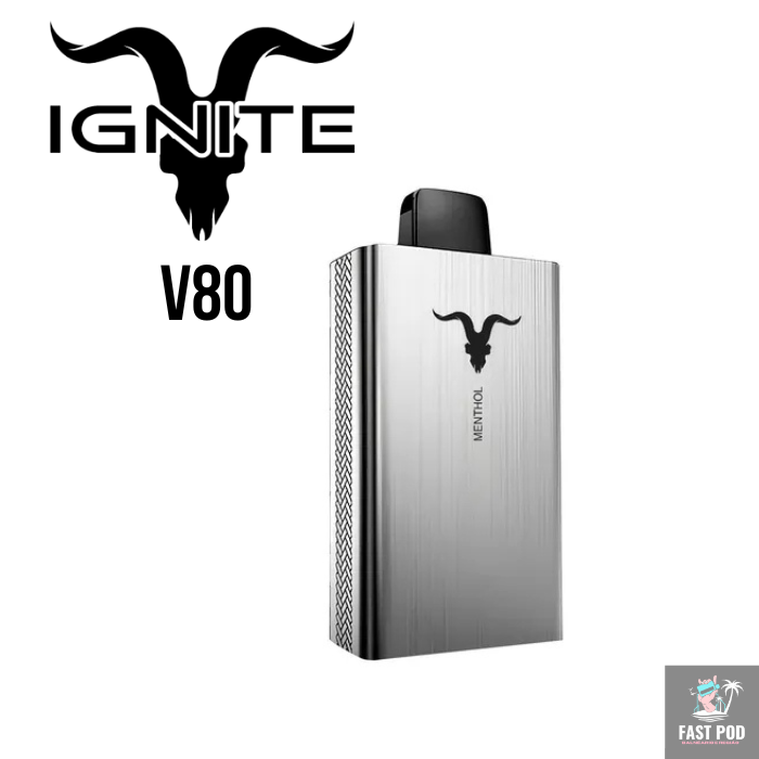 IGNITE V80 SIlver Edition  – 8000 Puffs – Pod Descartável