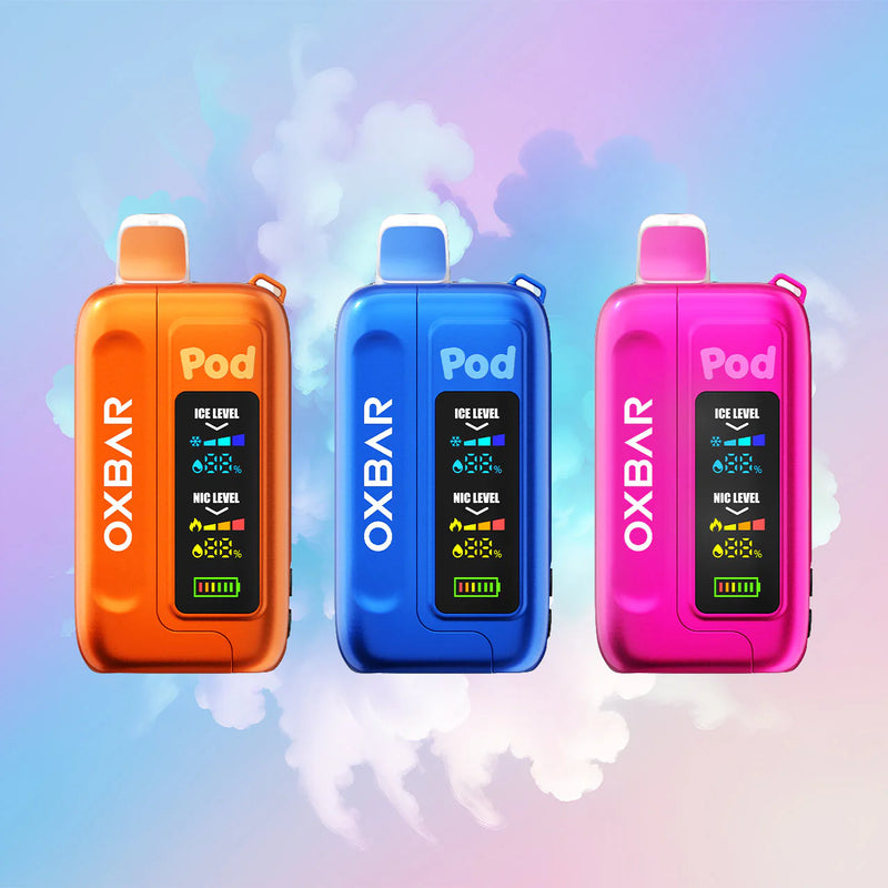 Pod Descartável Oxbar Ice / Nic Control 35K Puffs