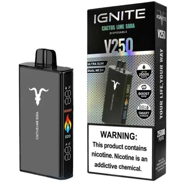 IGNITE V250 – 25000 Puffs – Pod Descartável