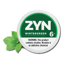 ZYN Nicotine WINTERGREEN  Pouches 6mg 15 Pouches