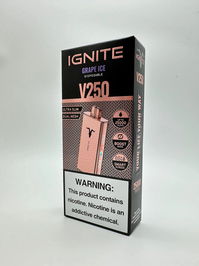 IGNITE V250 – 25000 Puffs – Pod Descartável (Rose)